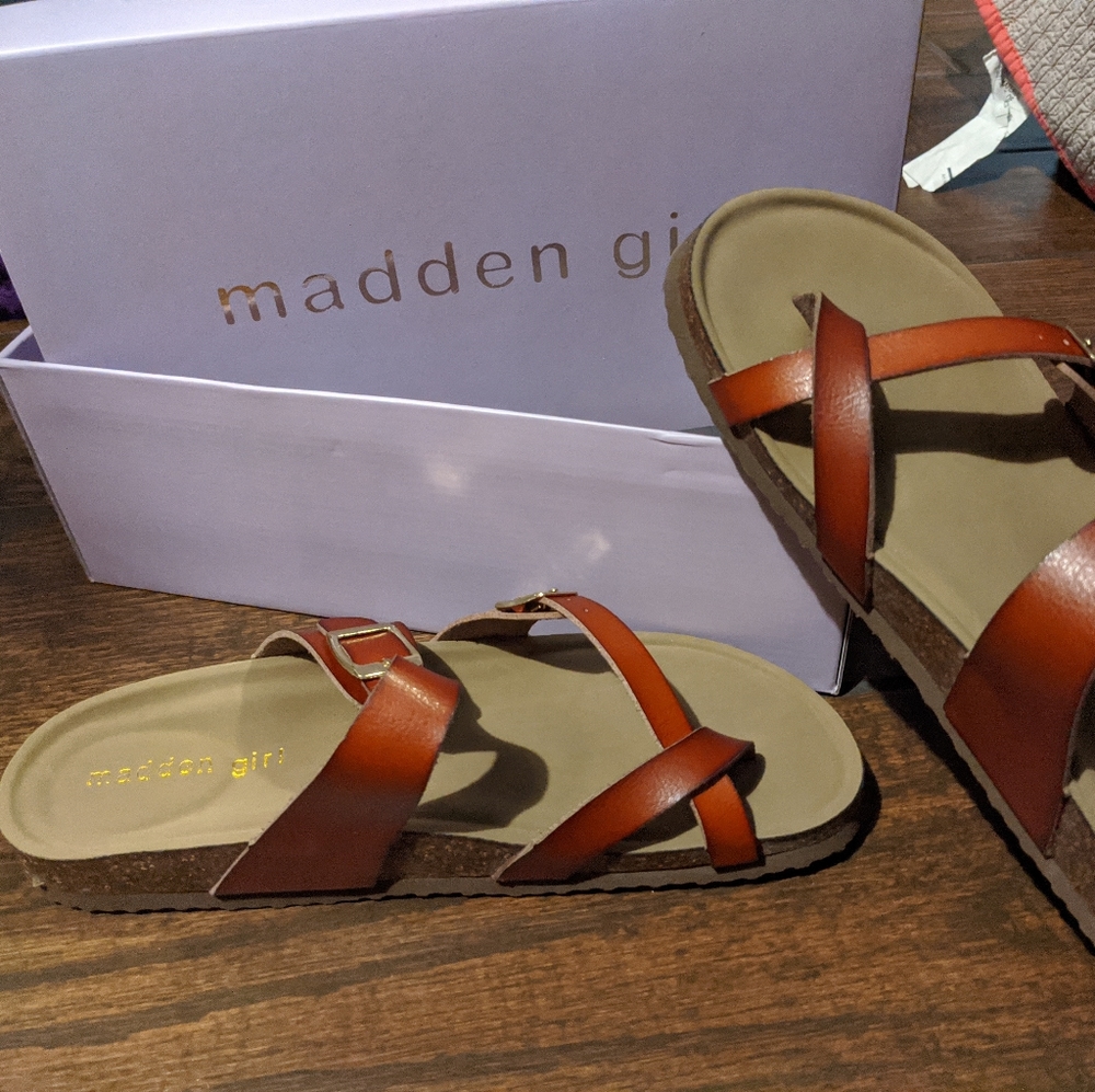 Madden Girl sandals 7.5